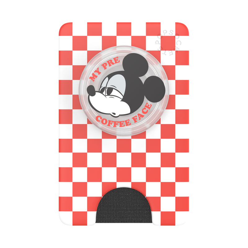 Mickey's Coffee Face — PopWallet+ for MagSafe image number 1