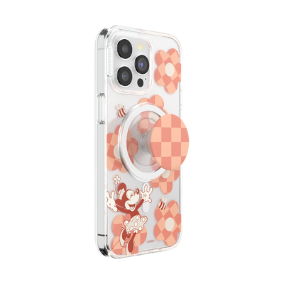 Secondary image for hover Minnie Checkered Flower — iPhone 15 Pro Max for MagSafe