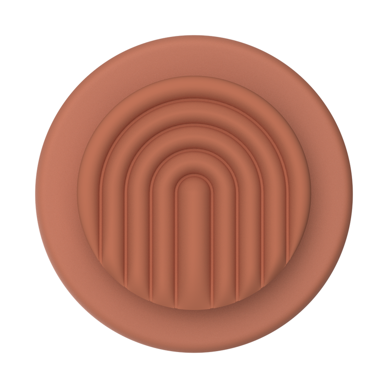 PopOut Terracotta Curves — PopGrip for MagSafe image number 1