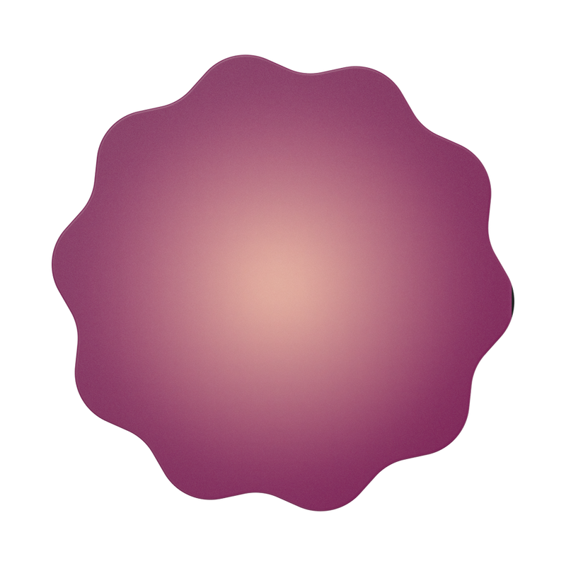 Molded Flower Red Wine image number 1