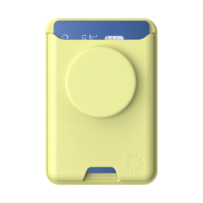 Secondary image for hover Butter Yellow — Softgoods PopWallet+ for MagSafe
