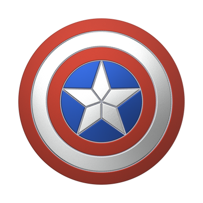 Secondary image for hover Captain America Shield Enamel