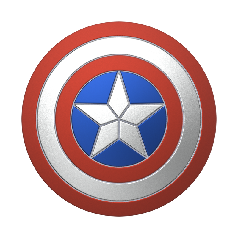 Captain America Shield Enamel image number 1